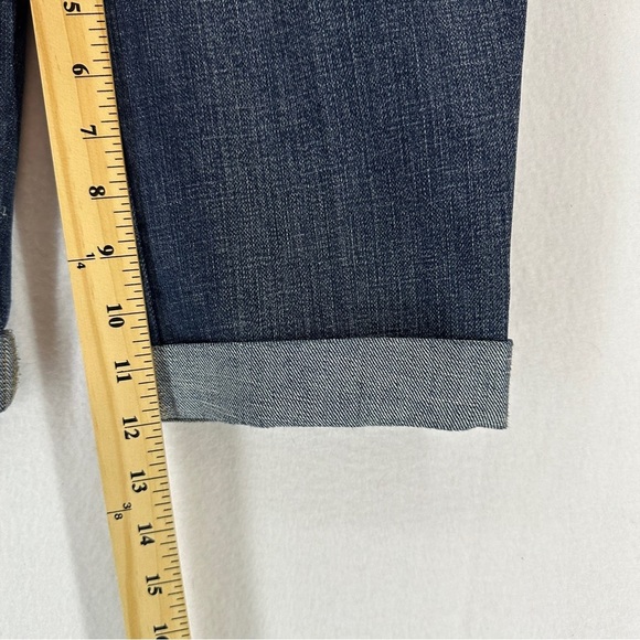 Gap Ultra Low Rise Bermuda Jean Shorts Womans Size 2 - Picture 2 of 14